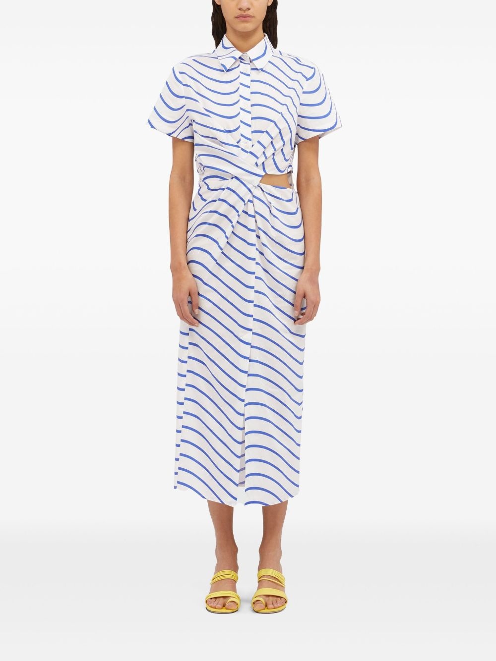 cut-out maxi dress - 2