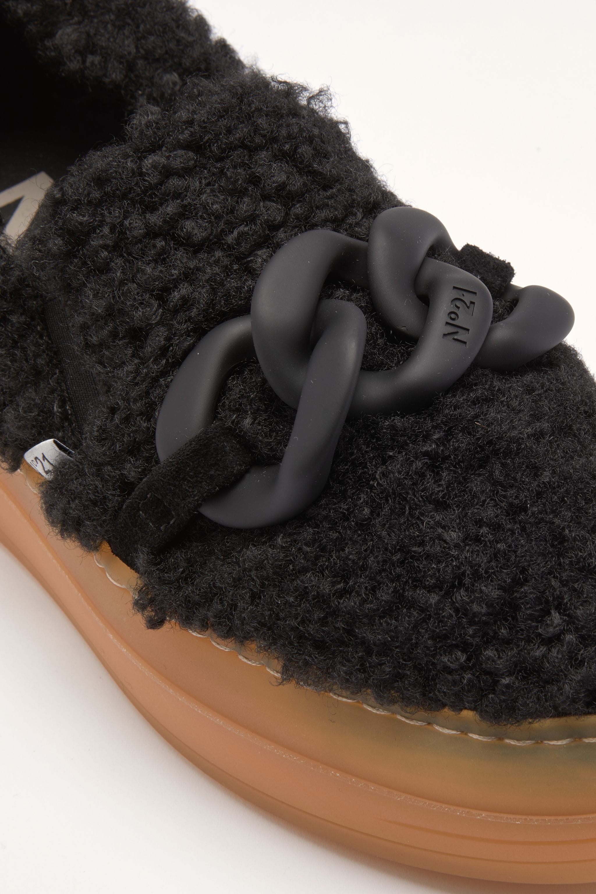 CHUNKY CHAIN-EMBELLISHED SNEAKERS - 5