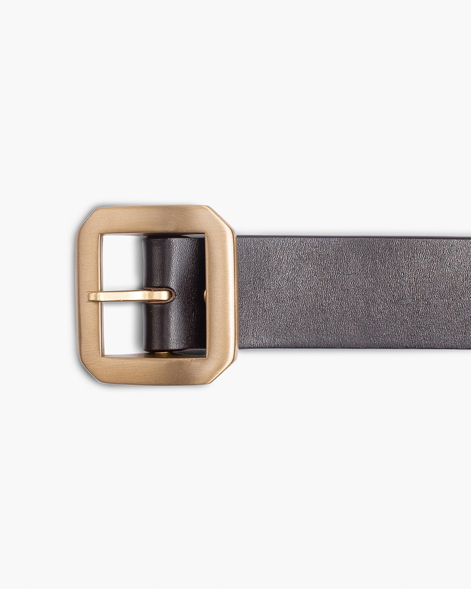 OGL-BELT-FULL-SPGAR-BRN OGL Single Prong Garrison Buckle Leather Belt  - Brown - 7