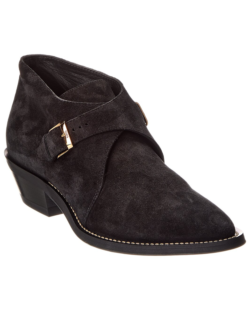 TOD’s Gomma Suede Bootie - 1