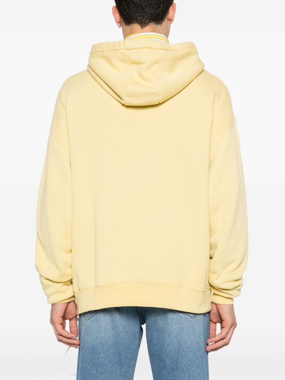 logo-print hoodie - 4