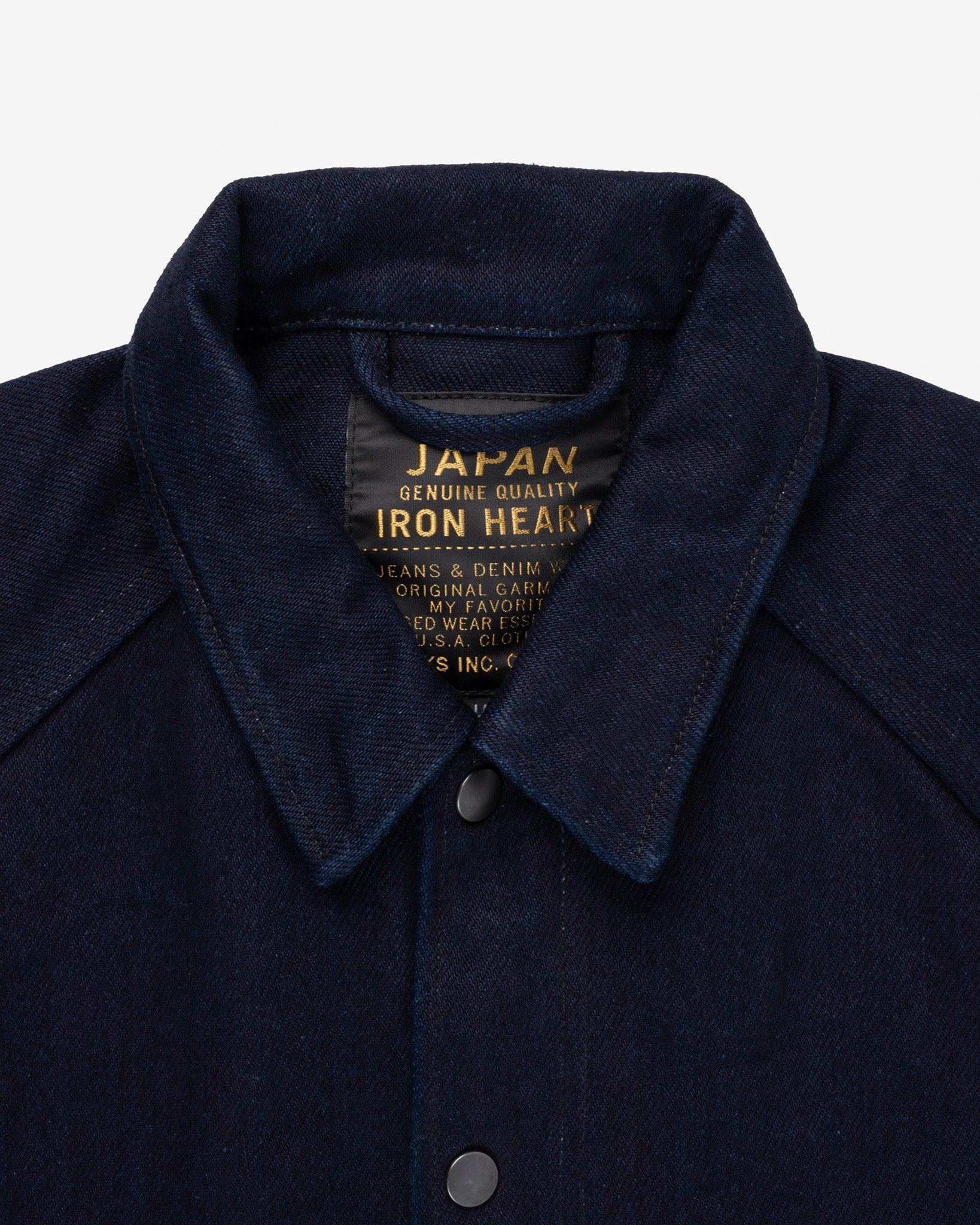 IHJ-142-IND 21oz Serge Windbreaker - Indigo - 7