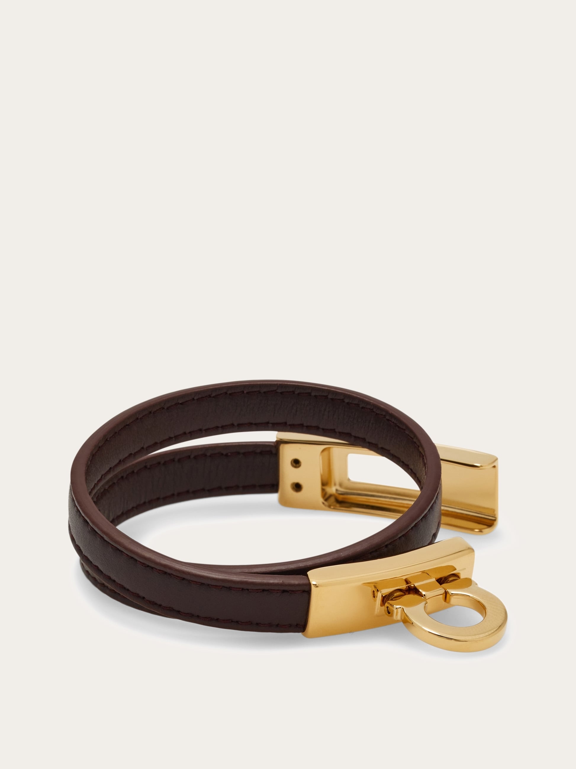 Gancini double twist bracelet - size 17 - 4