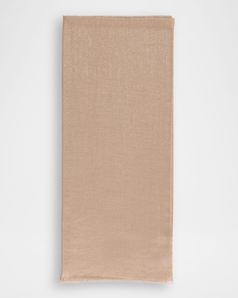 Sparkling Cashmere & Silk Scarf 1