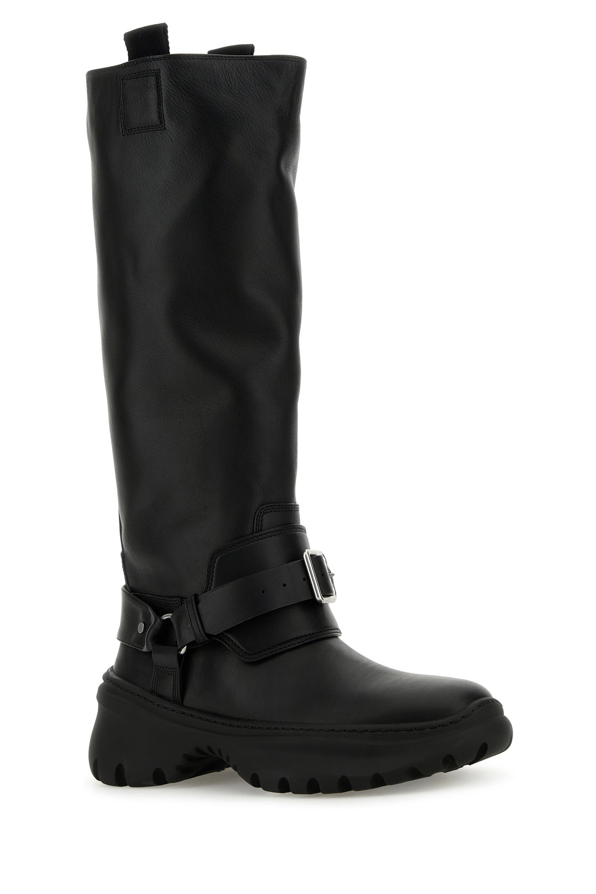 Black leather Stomp boots - 2