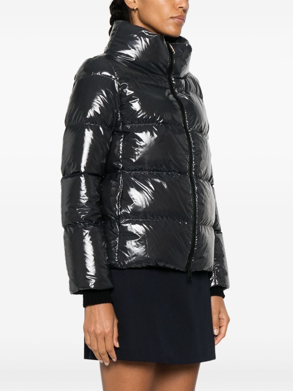 gloss puffer jacket - 3