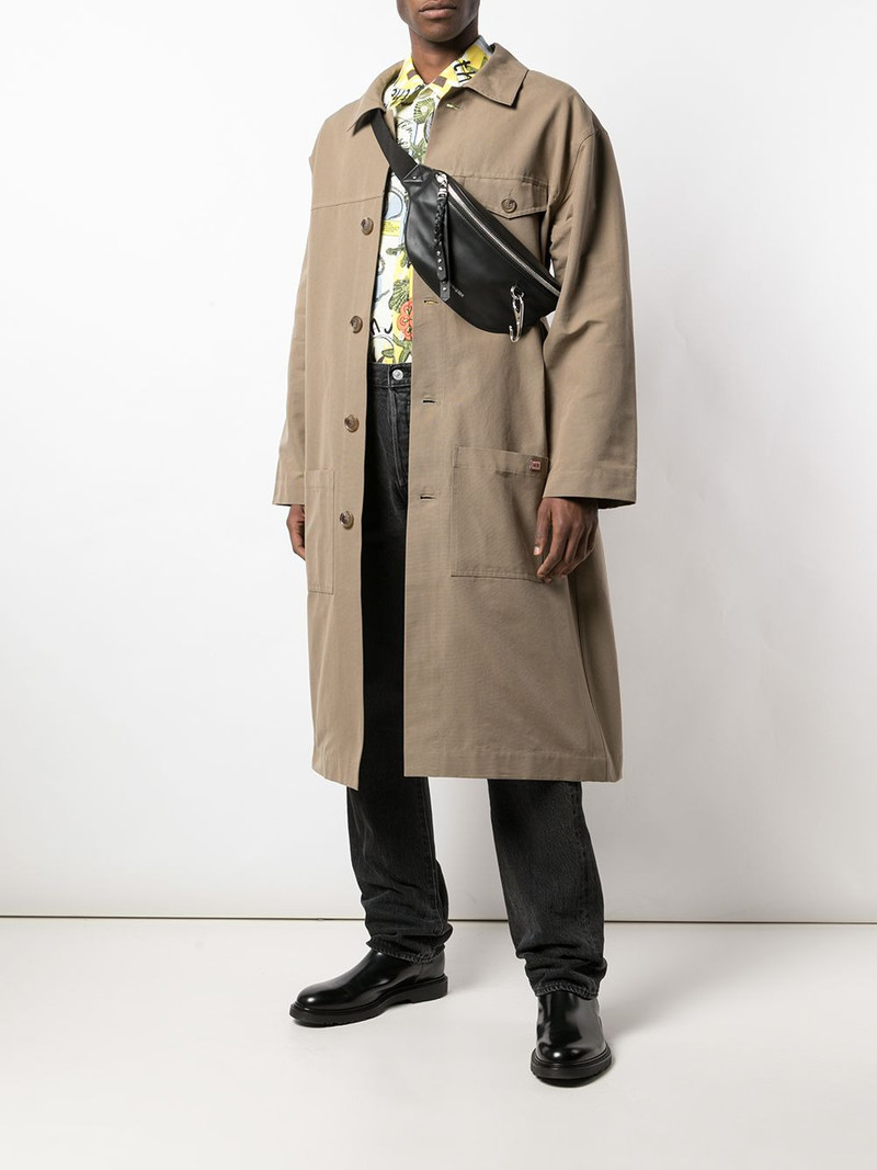 Martine Rose mid-length raincoat outlook