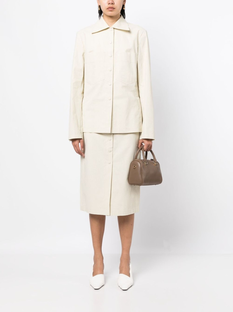 LOW CLASSIC classic collar long-sleeved jacket outlook