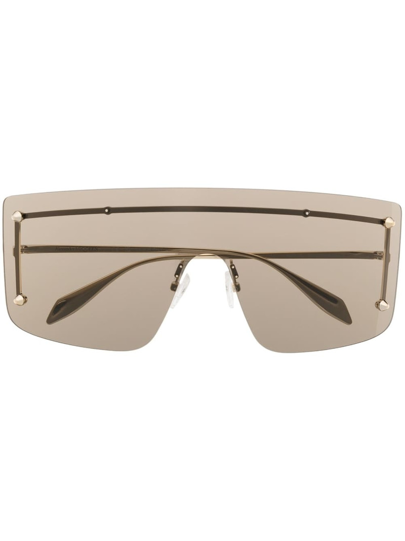 mask-style frame sunglasses 1