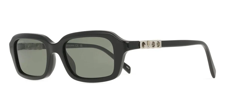 Gucci Grey Rectangular Ladies Sunglasses GG2152S 001 50 - 1