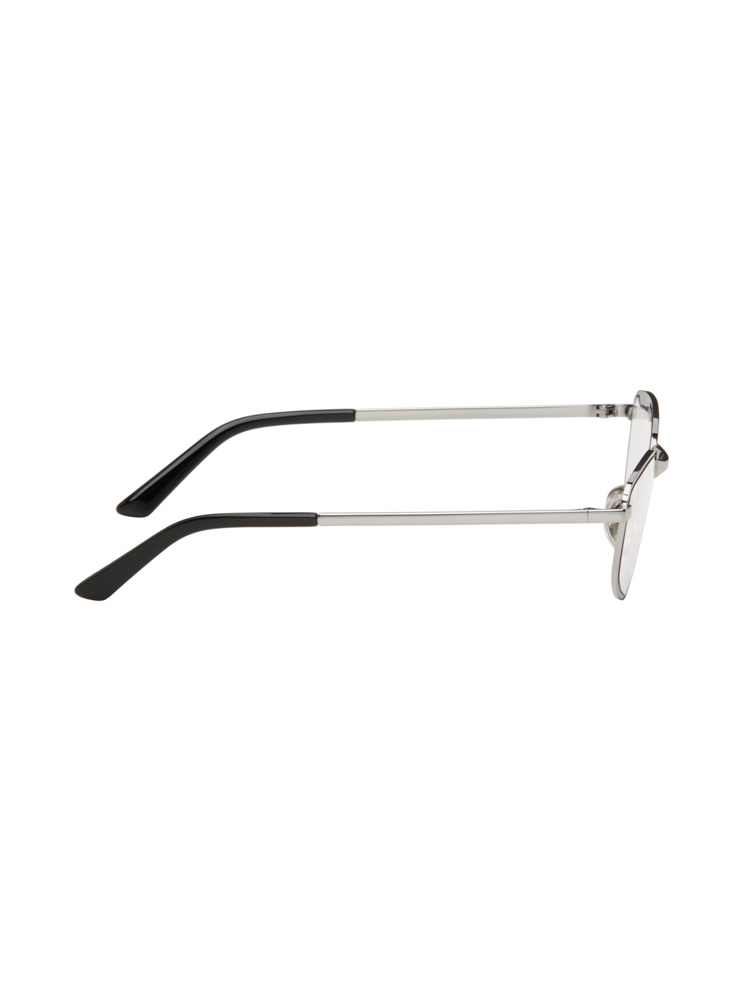 Silver Rectangular Glasses - 3