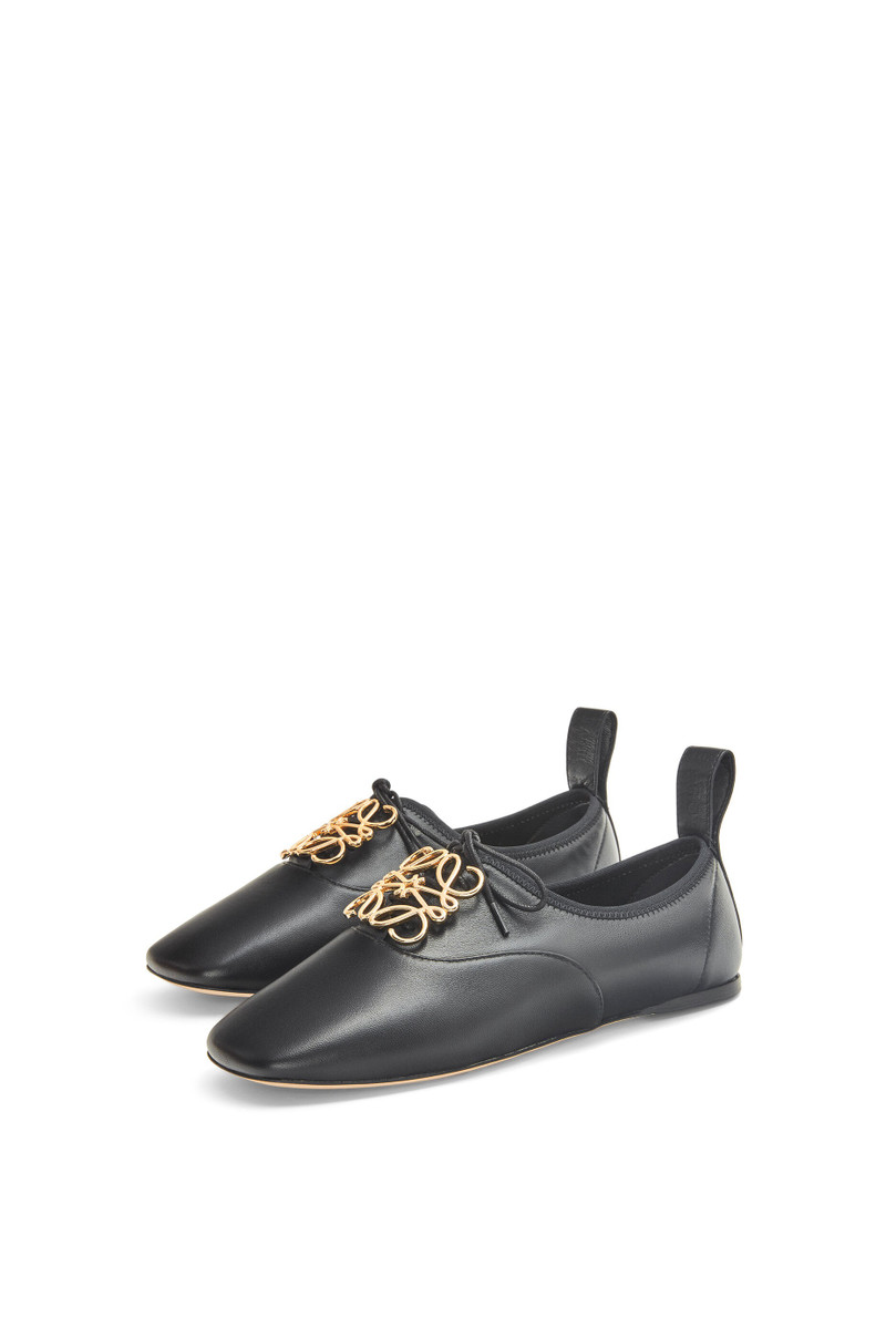 Loewe Anagram soft derby in lambskin outlook