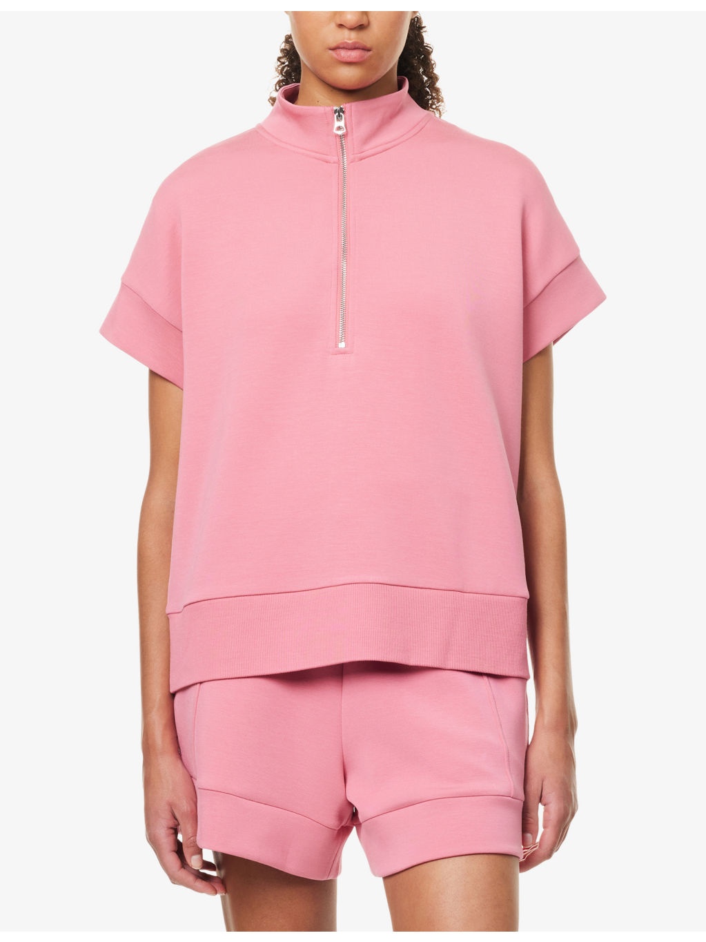 Ritchie short-sleeved stretch-woven sweatshirt - 3