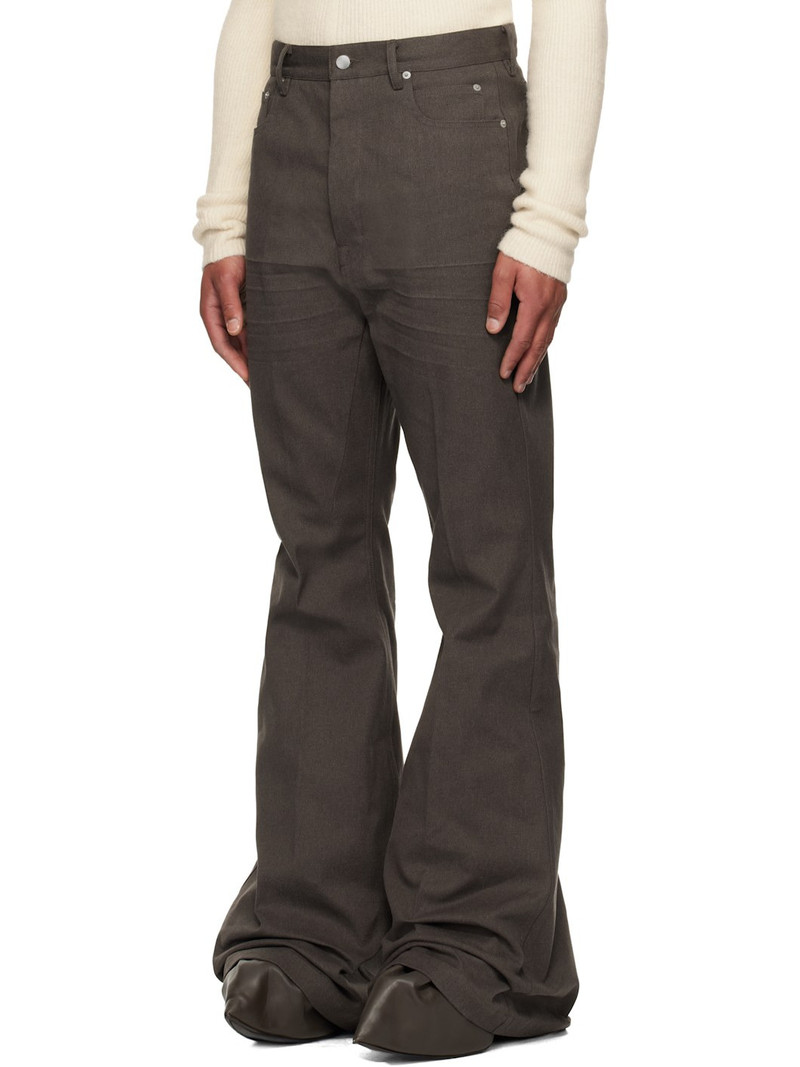 Rick Owens Brown Concordians Bolan Jeans outlook