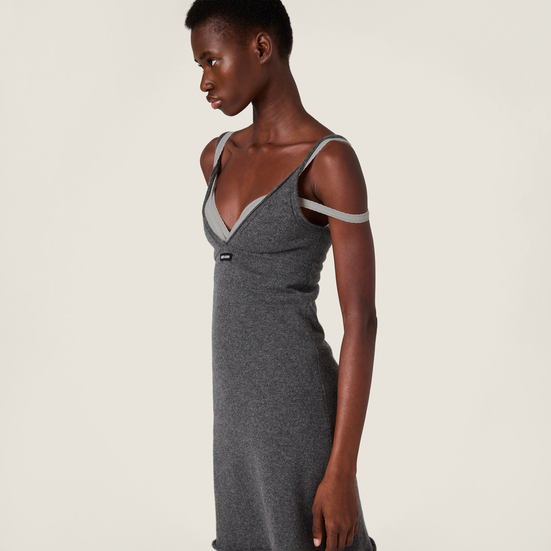Cashmere tank dress 4