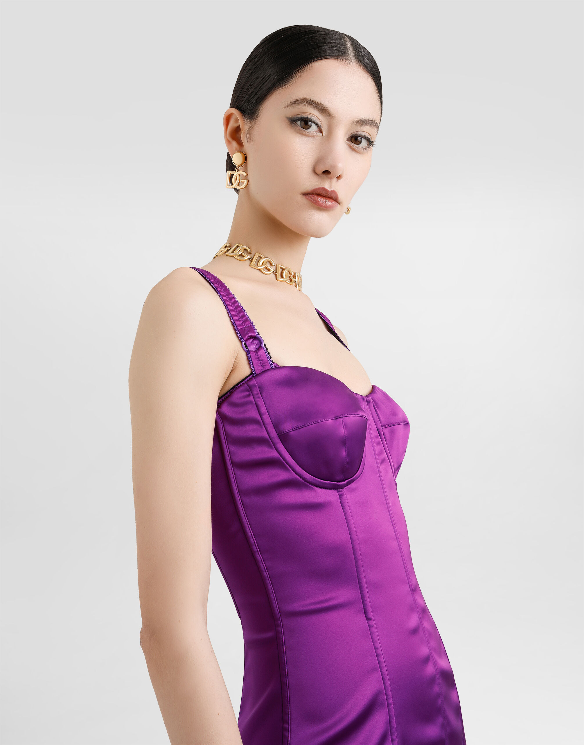 Satin dress - 4
