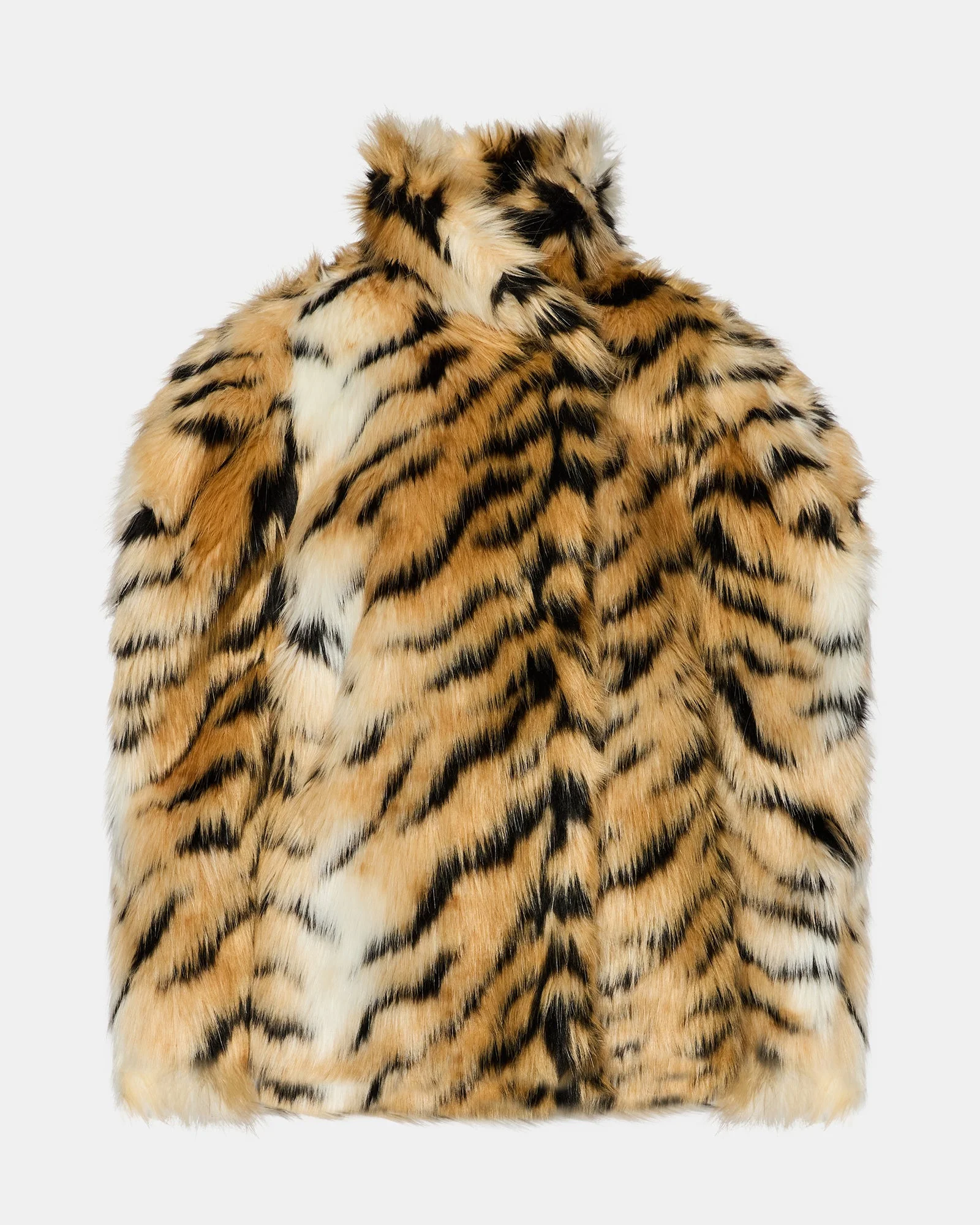 ALEXX COAT BLACK MULTI - 1