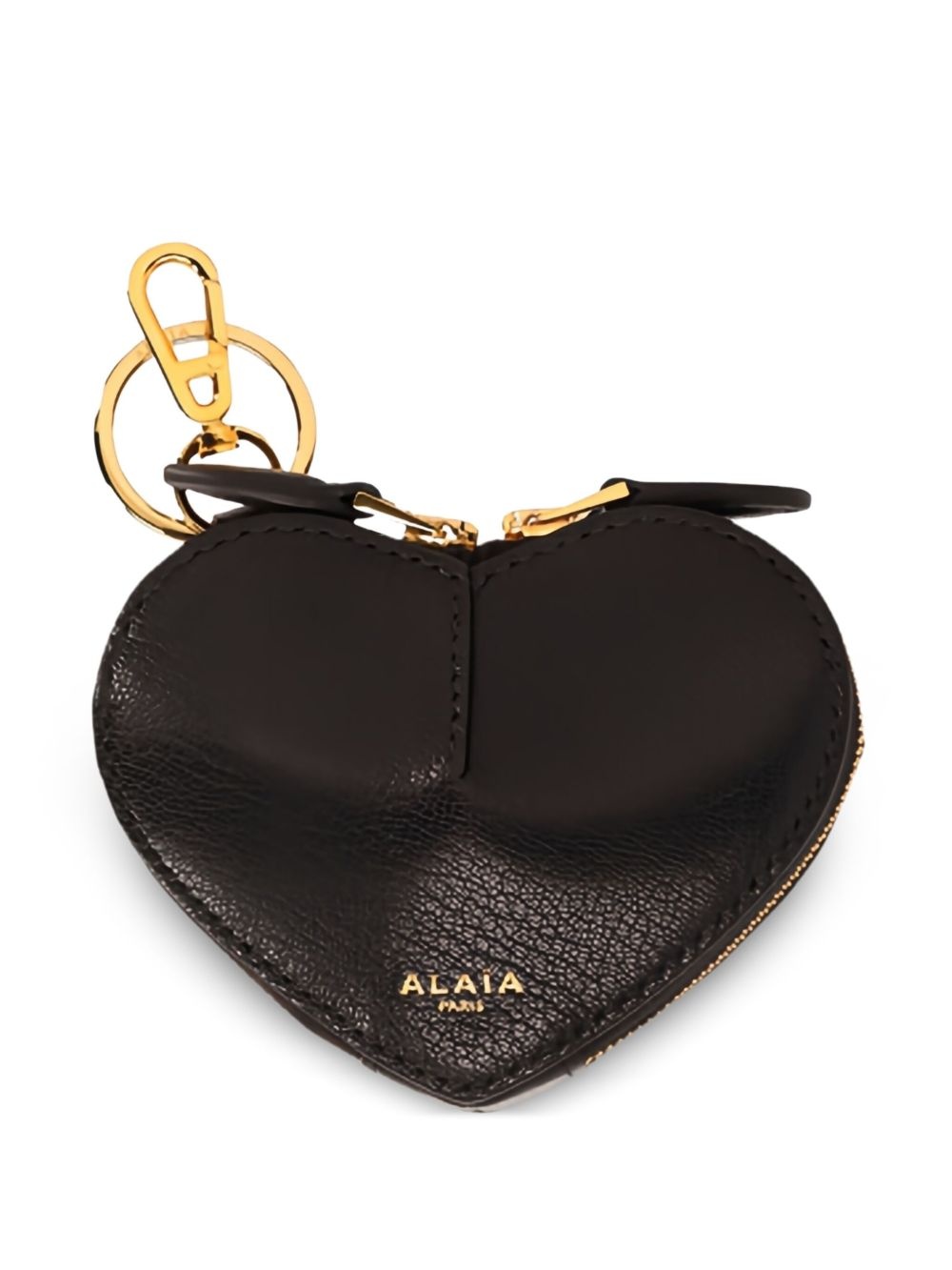heart-shaped zip coin purse - 1