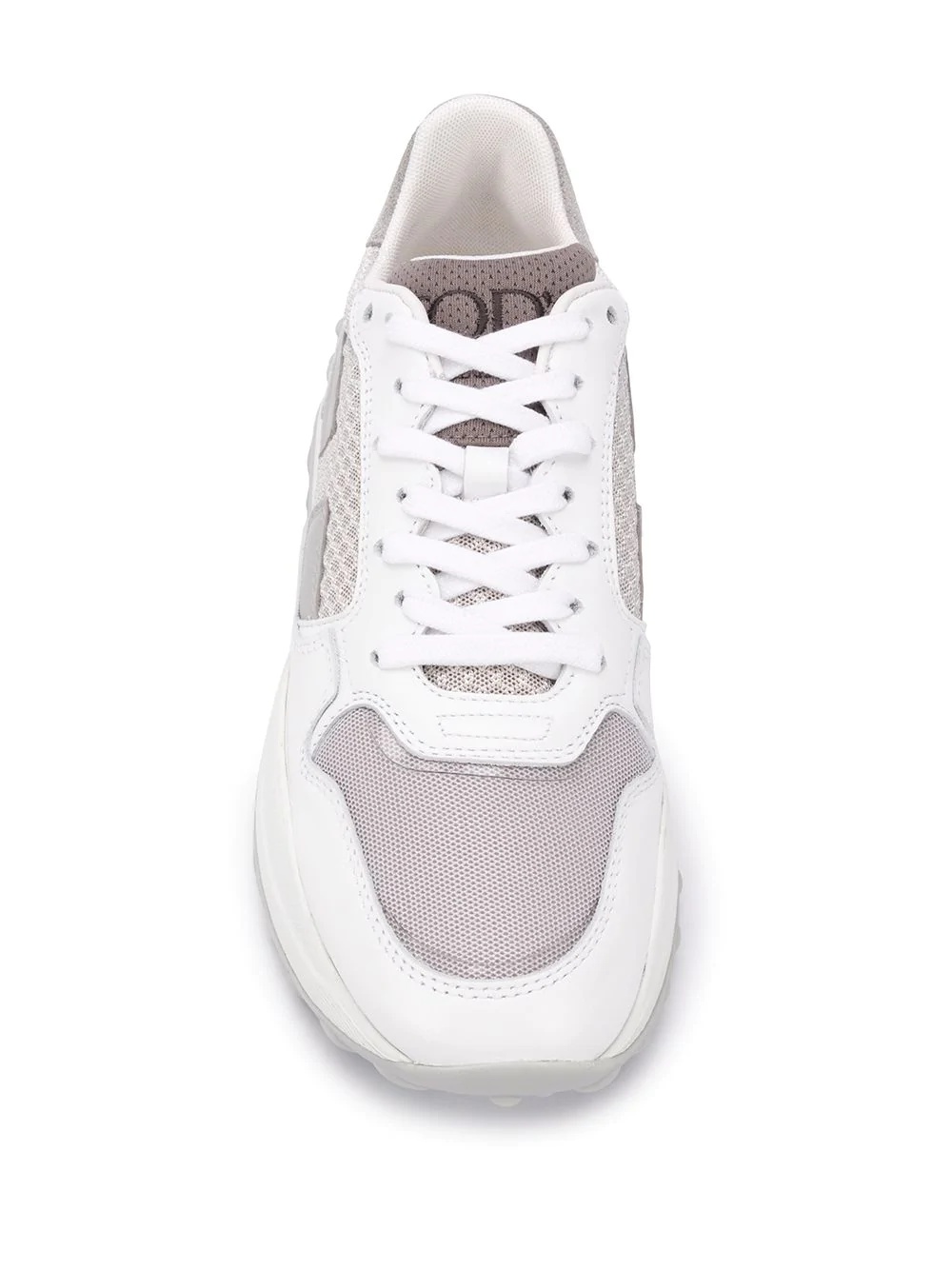 chunky leather sneakers - 4