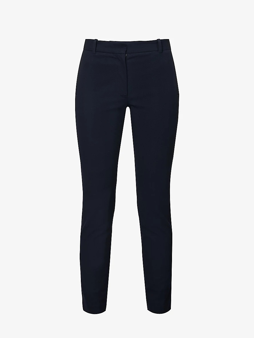 New Eliston tapered stretch-gabardine trousers - 1