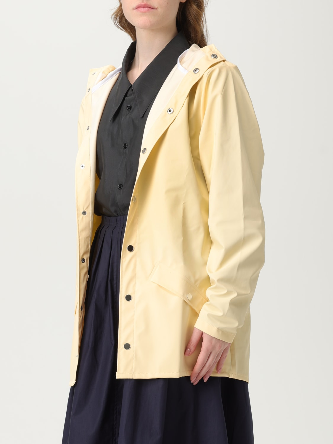 Rains nylon raincoat with hood - 3