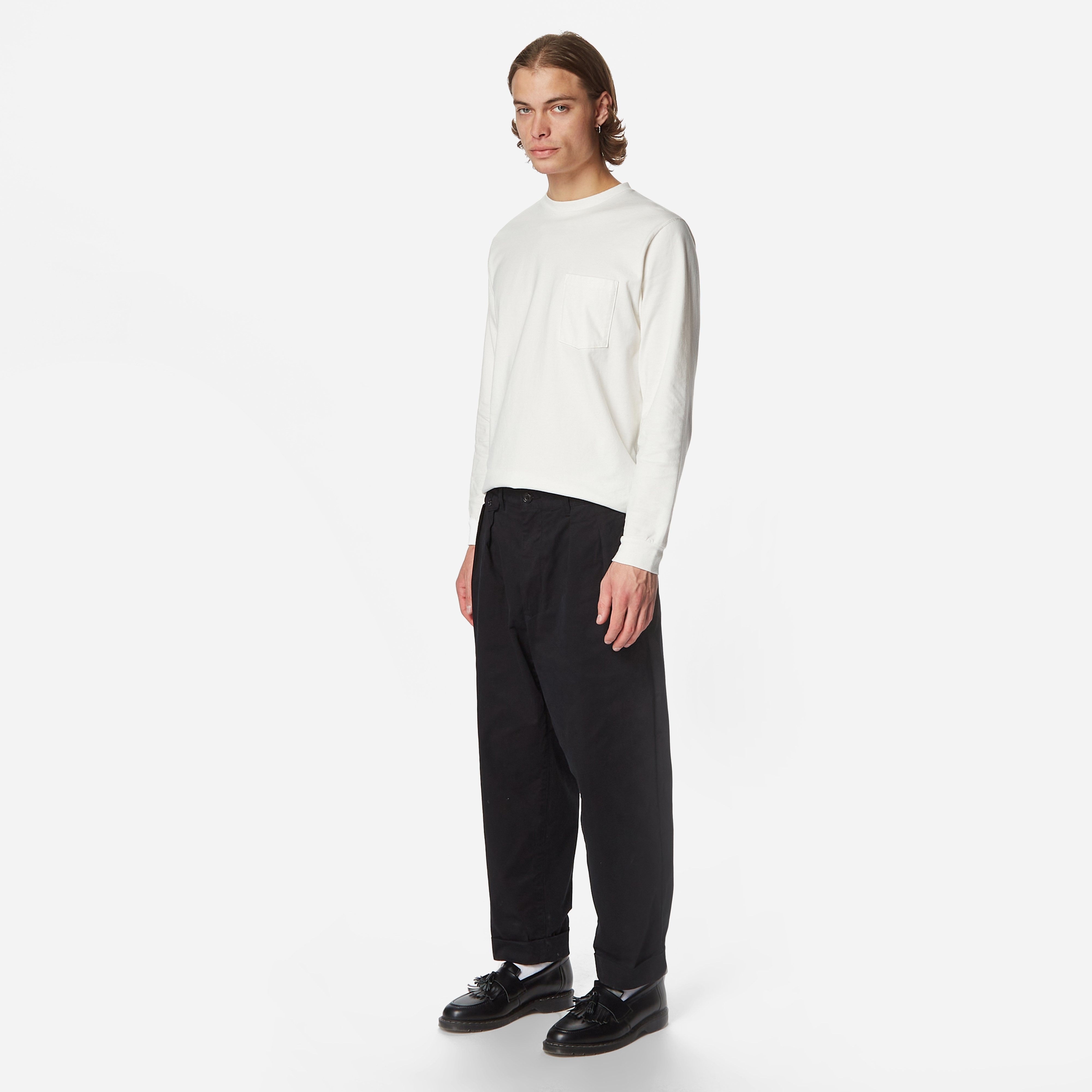 Beams Plus 2 Pleat Twill Chino - 2