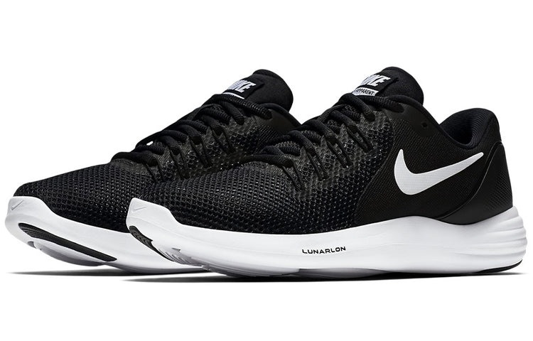 (WMNS) Nike Lunar Apparent 'Black White' 908998-001 - 3