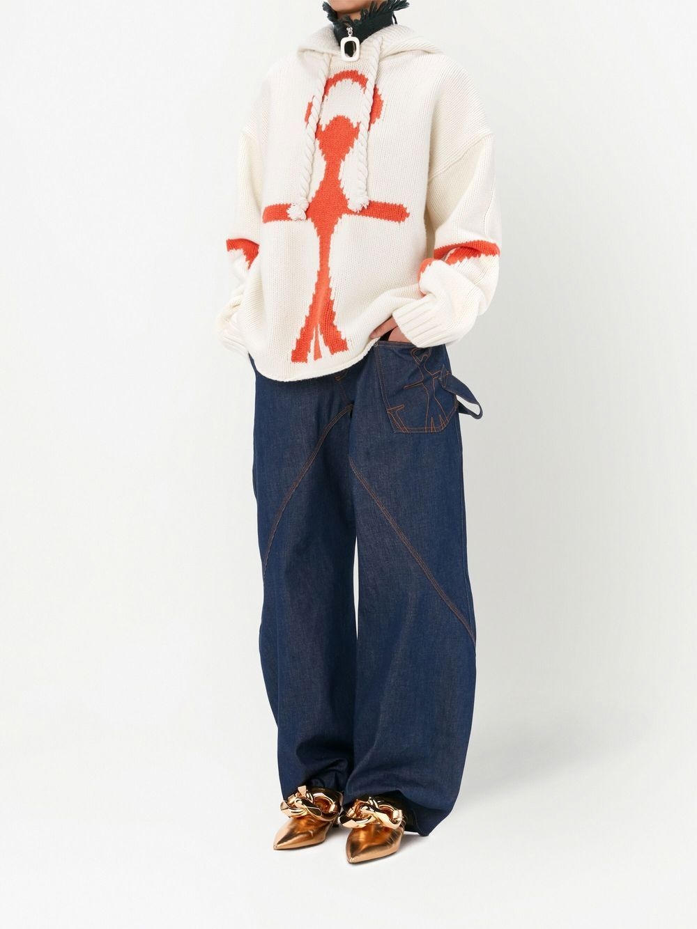 Anchor Logo merino hoodie - 3