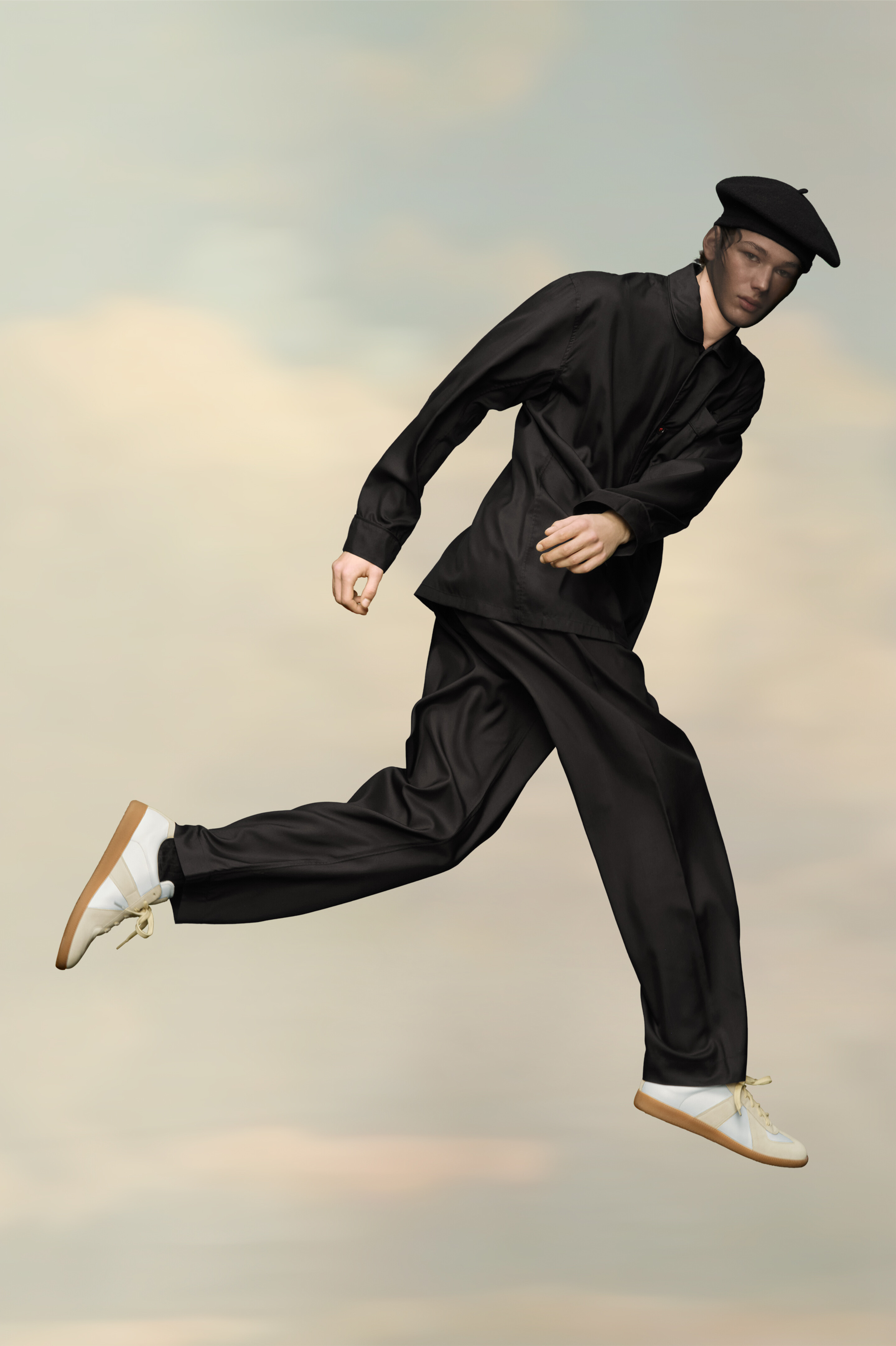 Silk Poplin Trousers - 4