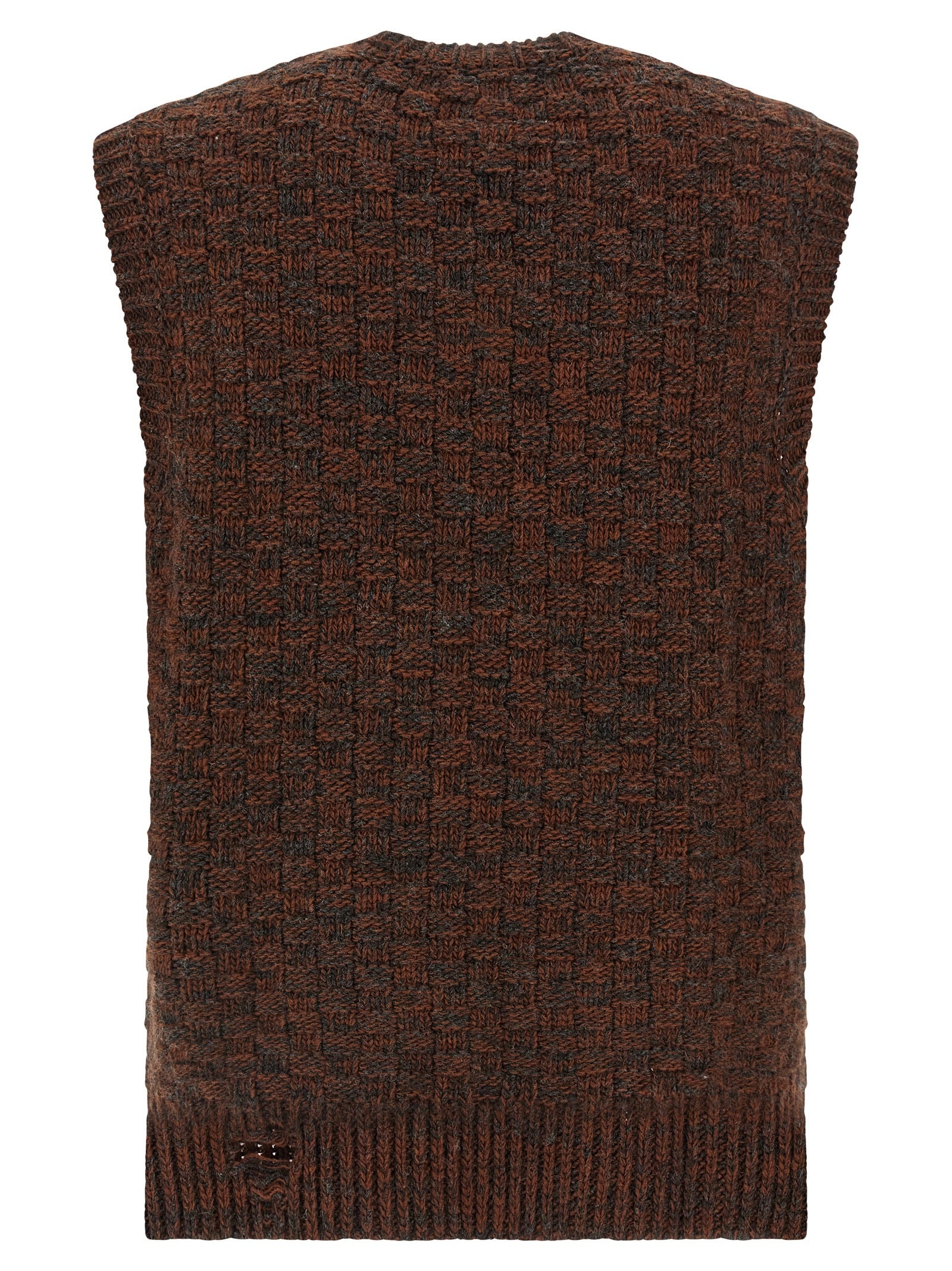 Knitted Vest Gilet Multicolor - 2