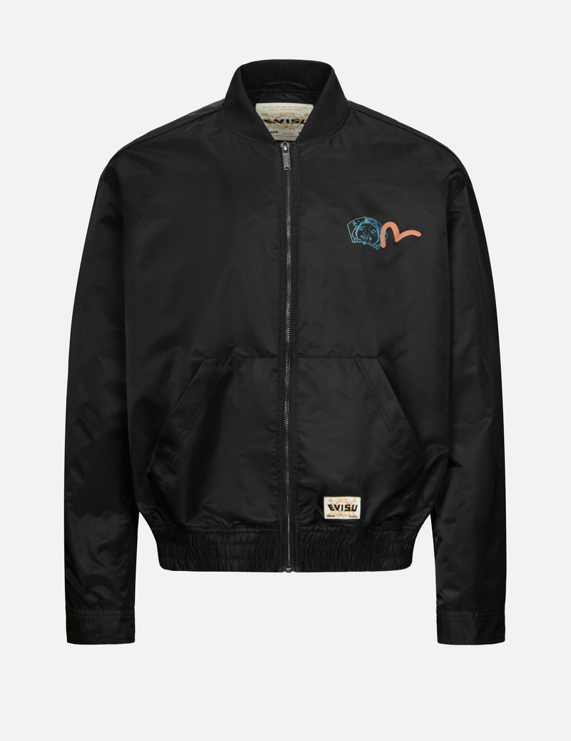 GODHEAD WITH SOCIAL MEDIA INSPIRED PRINT RELAX FIT JACKET 1