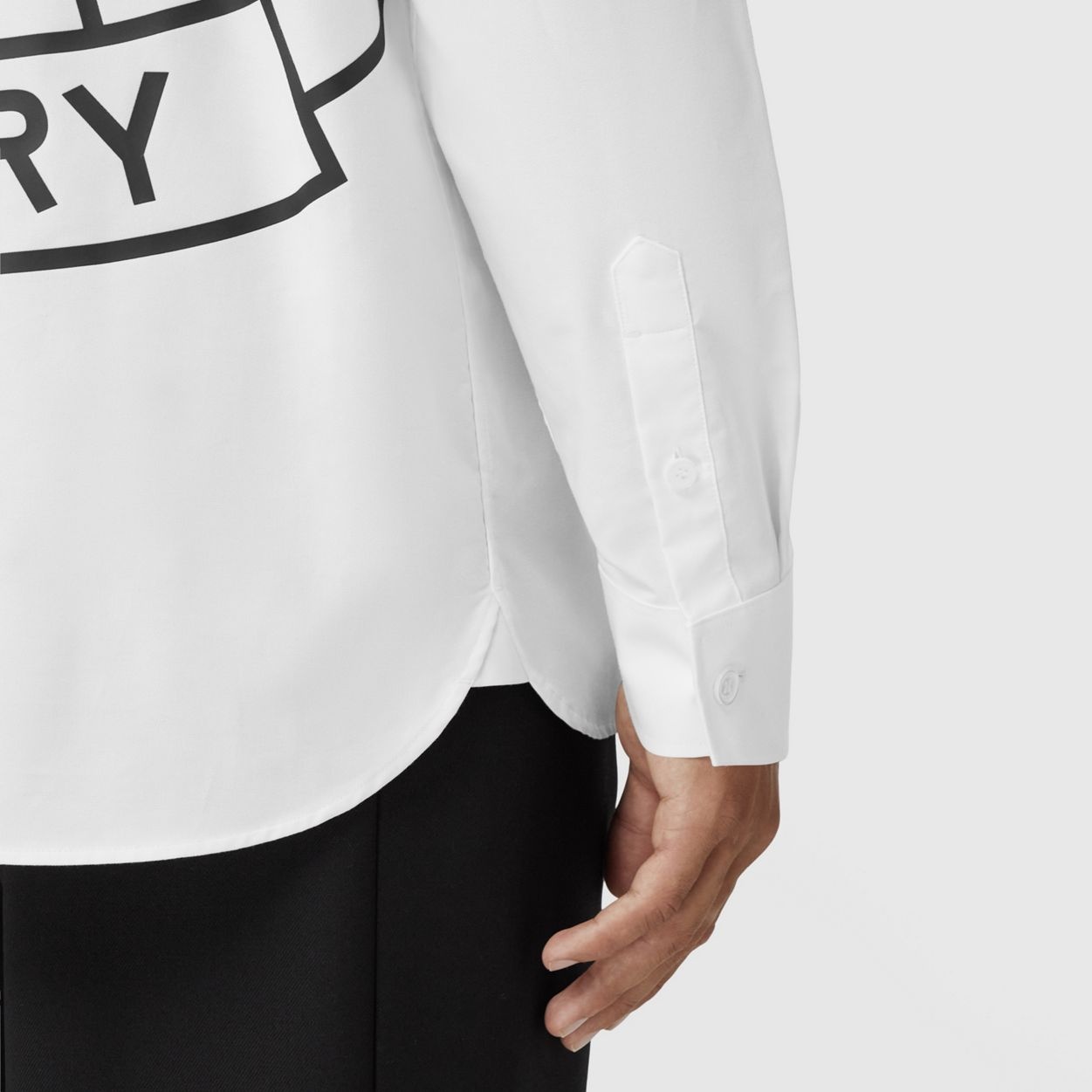 EKD Print Cotton Oxford Oversized Shirt - 5