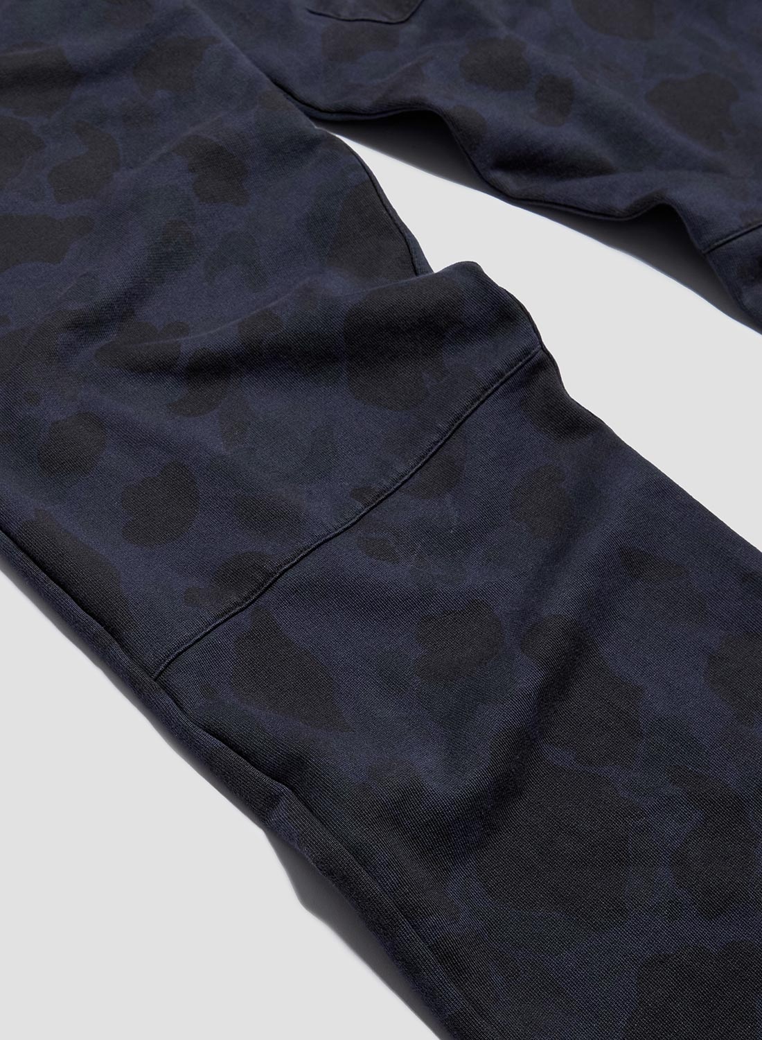 Drawstring Sweat Pant in Overdyed Camo - 9