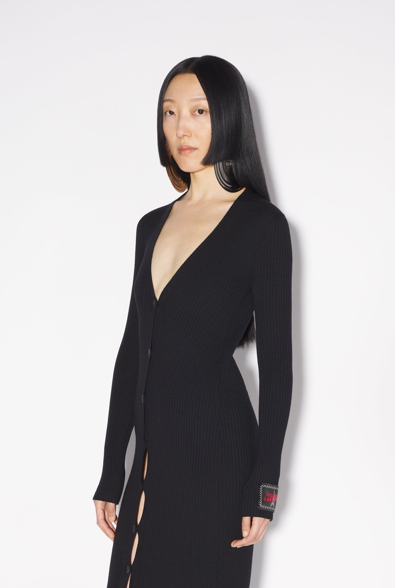 Jean Paul Gaultier THE BUTTONED KNIT DRESS outlook