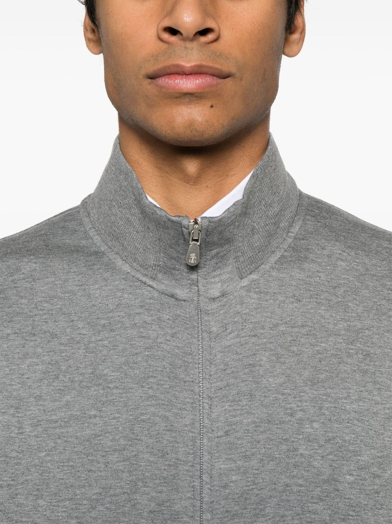 mélange-effect sweatshirt 5