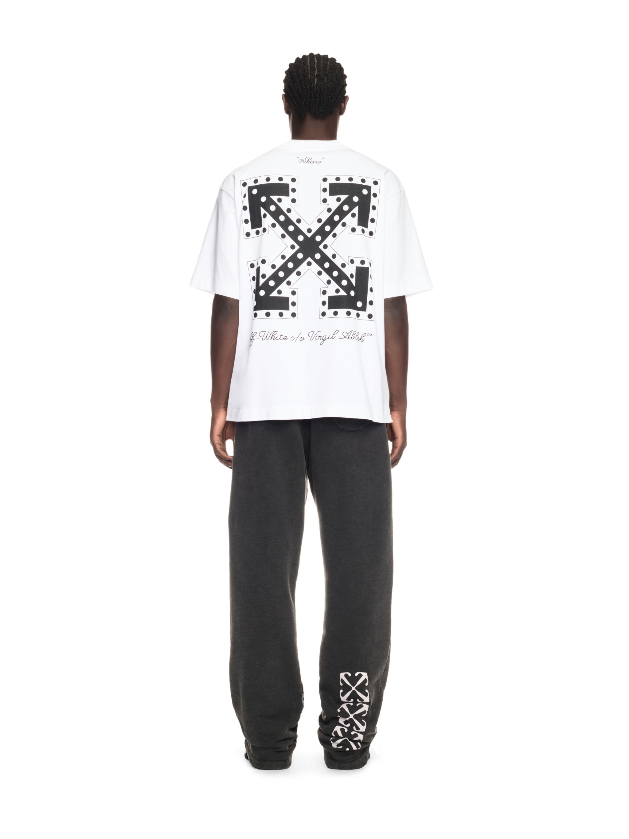 Black Blurred Mary Sweatpants - 4