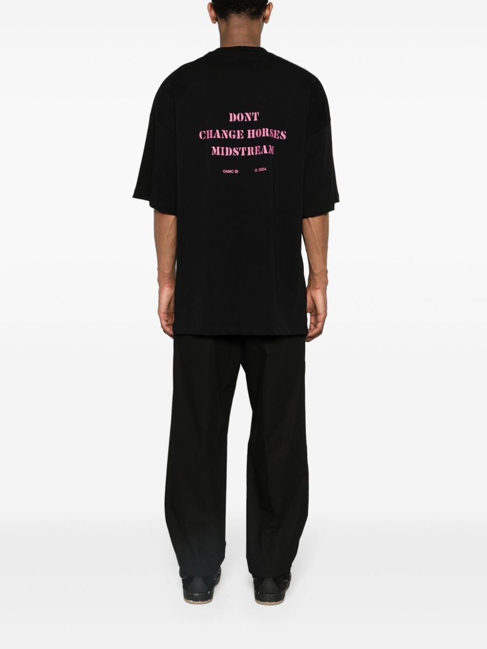 logo-print cotton T-shirt - 2
