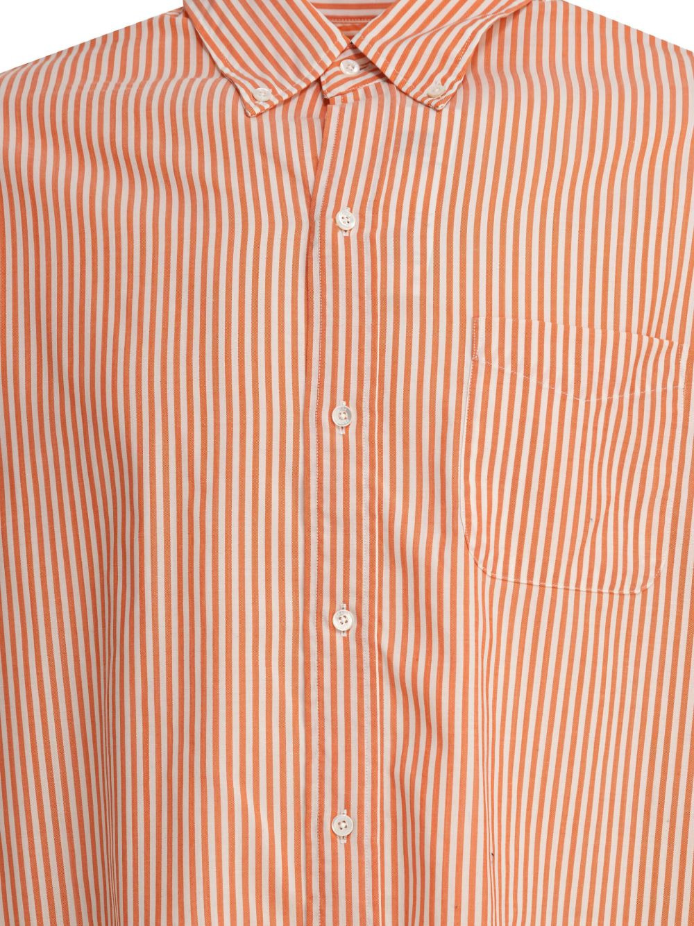 striped button-down shirt - 3