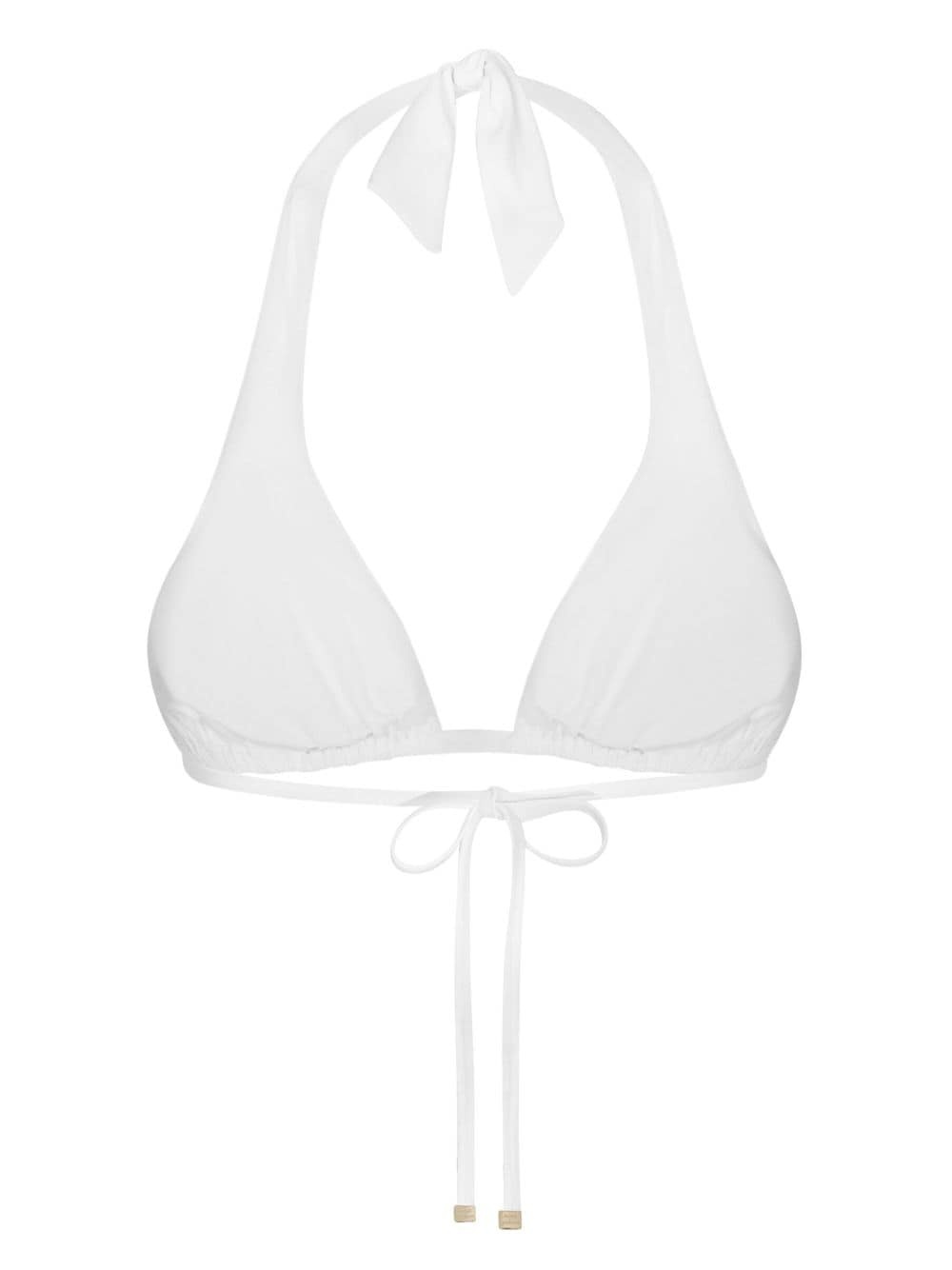 halterneck triangle bikini top - 2