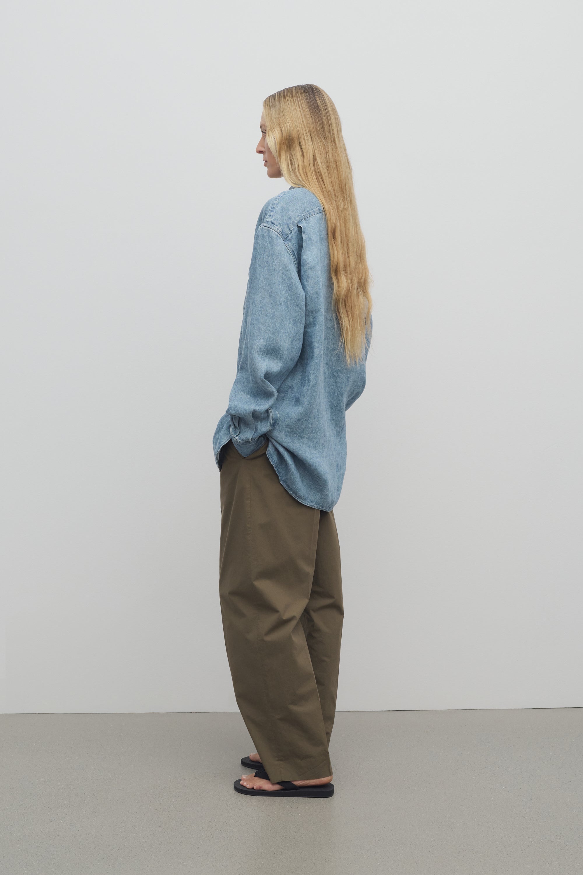 Lilas Pant in Cotton - 4