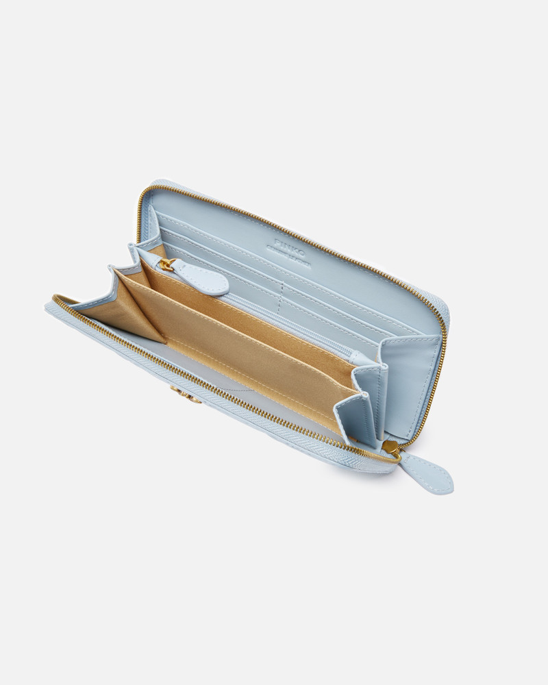 RECTANGULAR LEATHER MONOGRAM WALLET 3