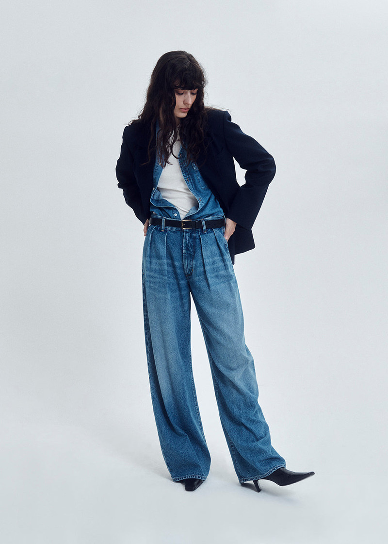 Petra Pleated Trouser In Nensi 3