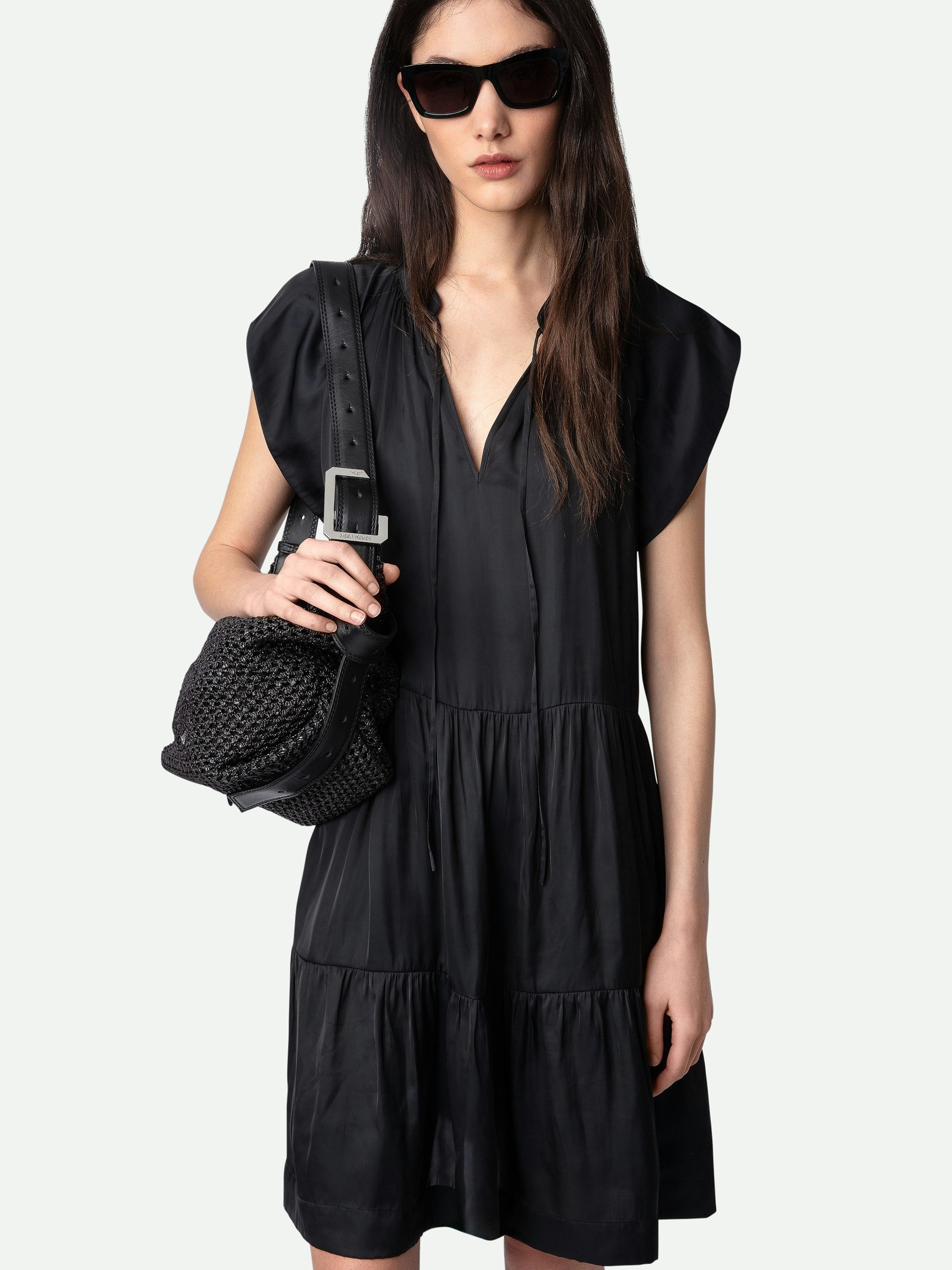 Rito Satin Dress - 6