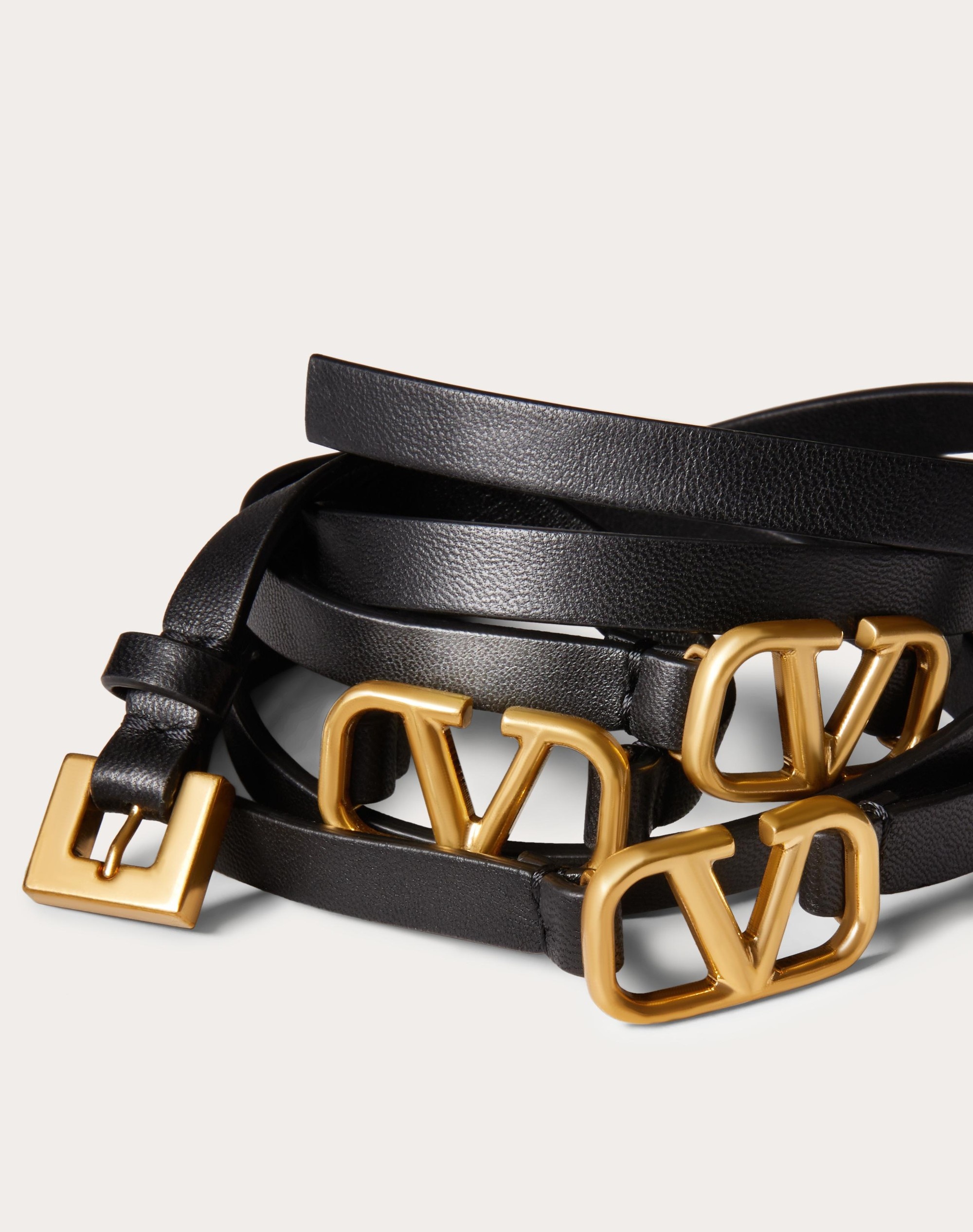 VLOGO SIGNATURE NAPPA BELT 10 MM - 3