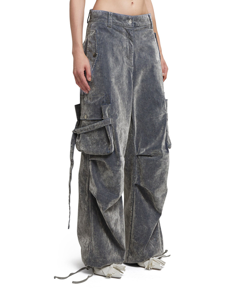 Cargo trousers with "Flock Denim" workmanship 4