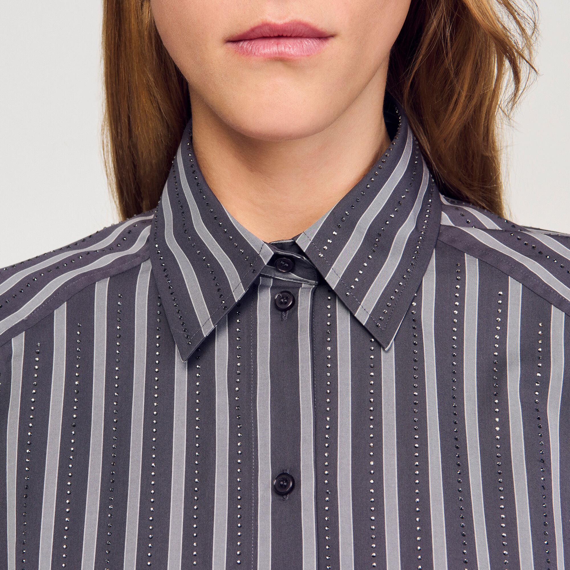 OVERSIZED STRIPED RHINESTONE - 3