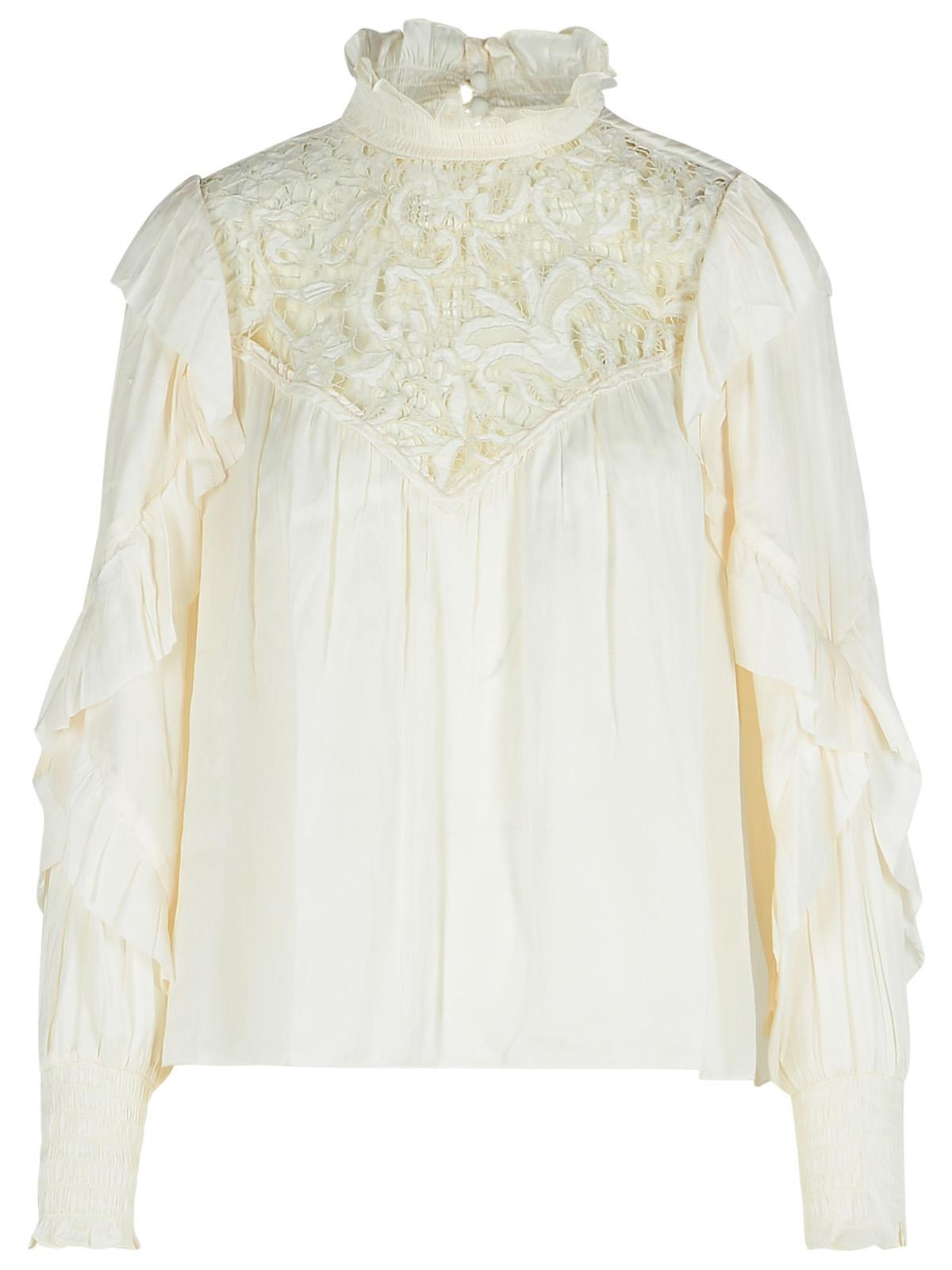 Isabel Marant 'Seila' Beige Polyester Blouse Women - 1