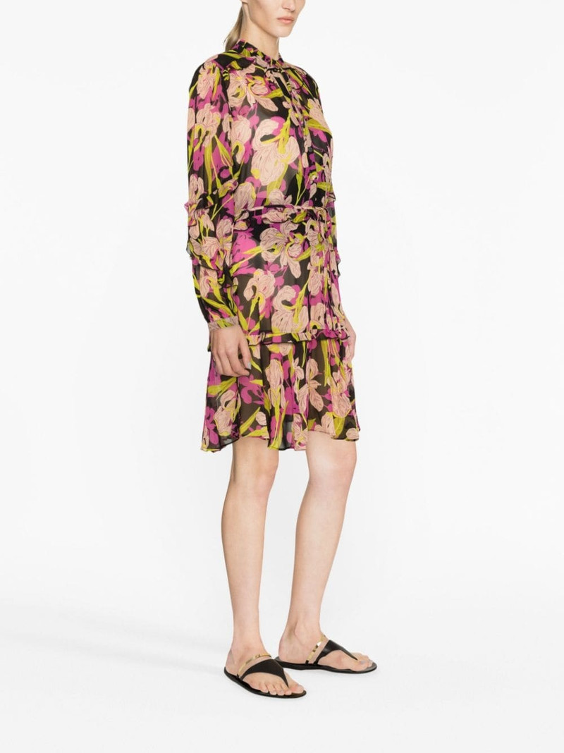 Piccadilly floral-print ruffled minidress 4