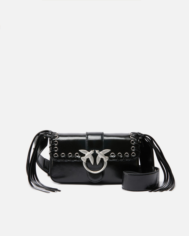 SLOUCHY LOVE BAG SOFT HANDBAG WITH FRINGES AND SHOULDER STRAP 1