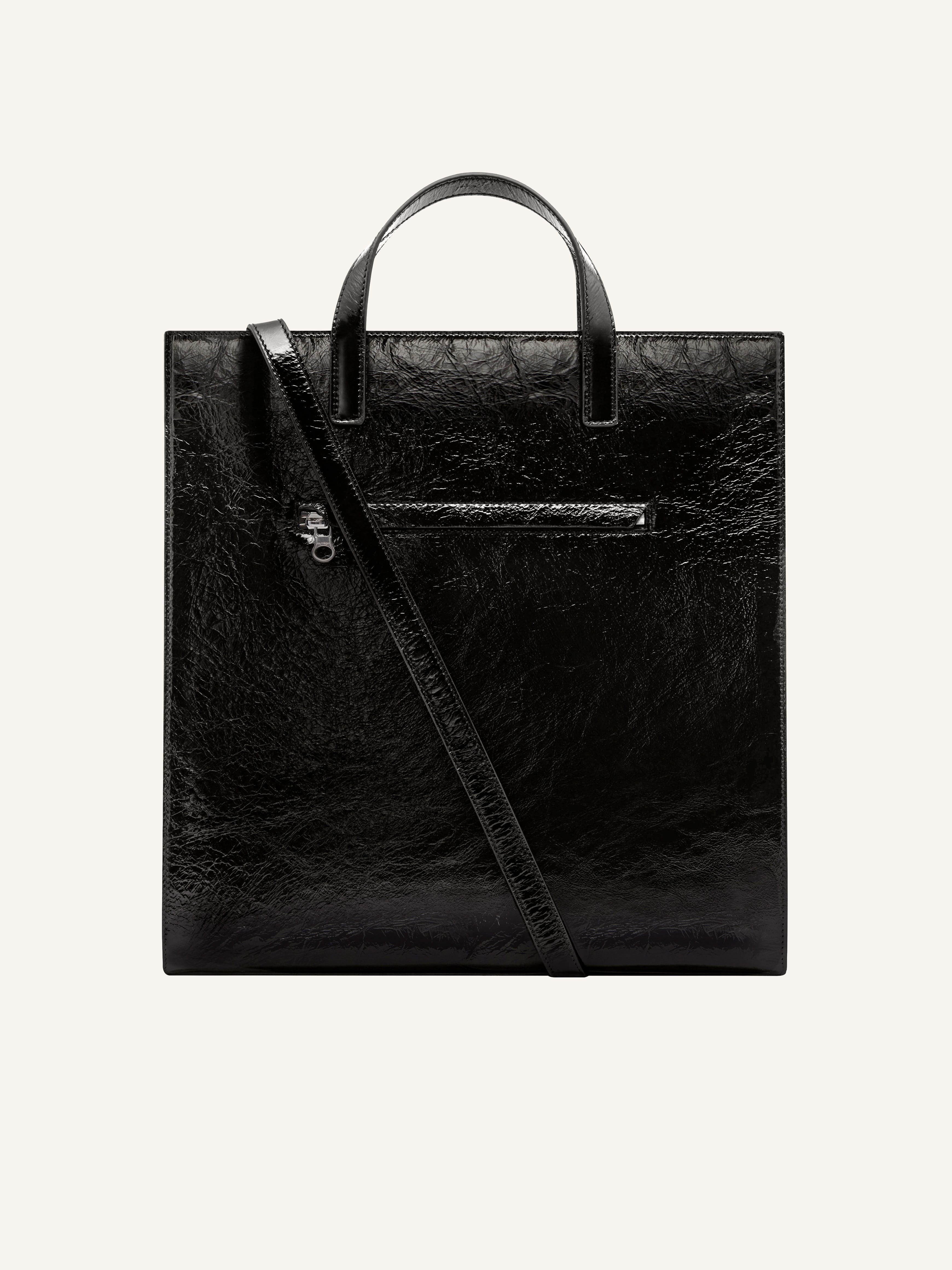 REEDITION NAPLACK LEATHER TOTE BAG - 3